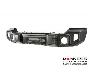 Jeep Wrangler JL Spartacus Front Bumper - Satin & Stamped Steel